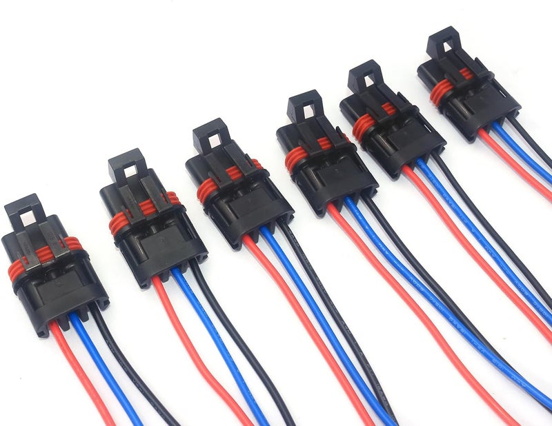 KEVCCE Bus Bar Pulse Power Plugs Pigtail Connector for Polaris Plug 2018 2019 2020 2021 2022 2023 2024 Ranger XP 1000 RZR Pro RS1 General Bus Bar Harness Pigtail Connectors ‎4016007 4018346 - Image 4